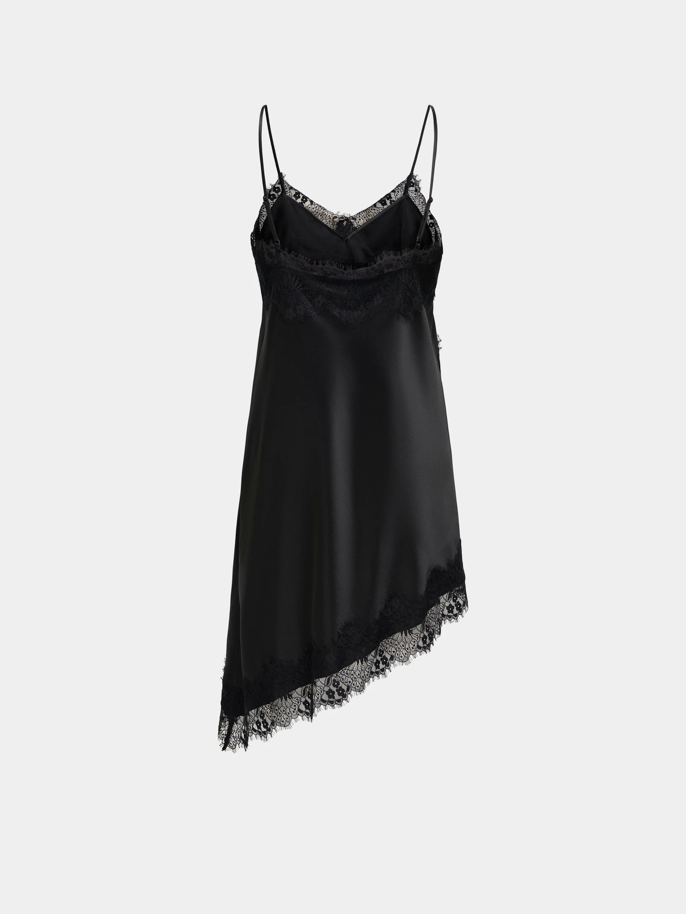 Платья Only INDONA STRAP SATIN LACE DRESS модель 15382051_Black Фото
