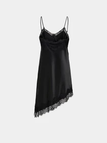 Платья Only INDONA STRAP SATIN LACE DRESS модель 15382051_Black Фото