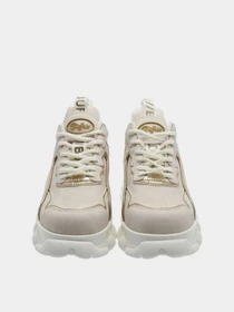 Кроссовки Buffalo модель 1630498-offwhite/gold Фото
