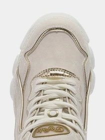 Кроссовки Buffalo модель 1630498-offwhite/gold Фото