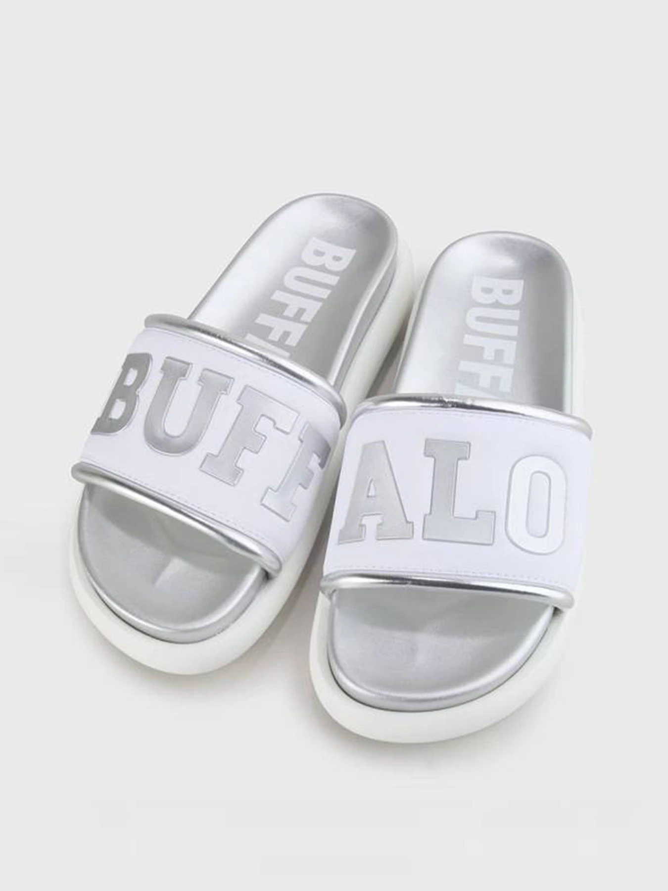 Шльопанці Buffalo модель 1611036-silver Шльопанці Buffalo модель 1611036-silver Фото