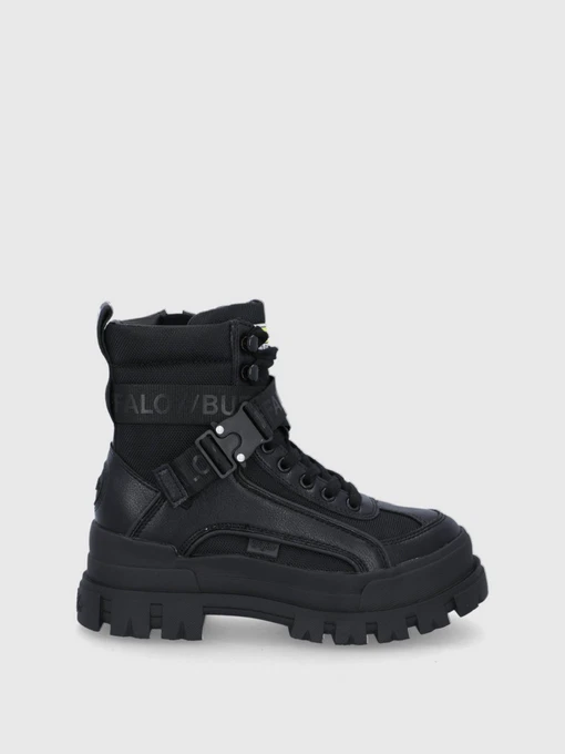 Ботинки и сапоги Buffalo Botins Aspha COM1 модель 1622077-black Фото