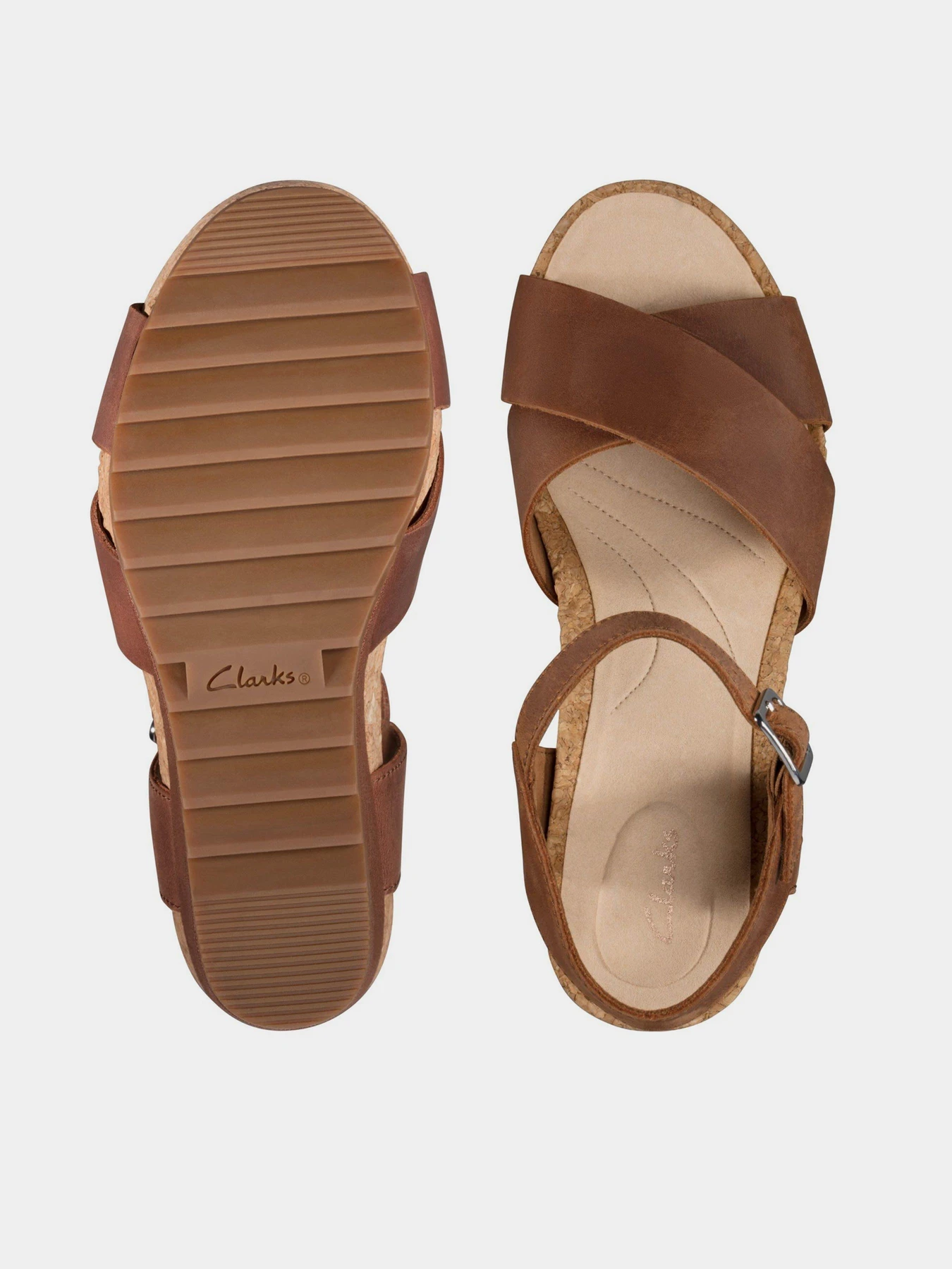 Босоніжки Clarks Flex Sun модель 26150435 Босоніжки Clarks Flex Sun модель 26150435 Фото