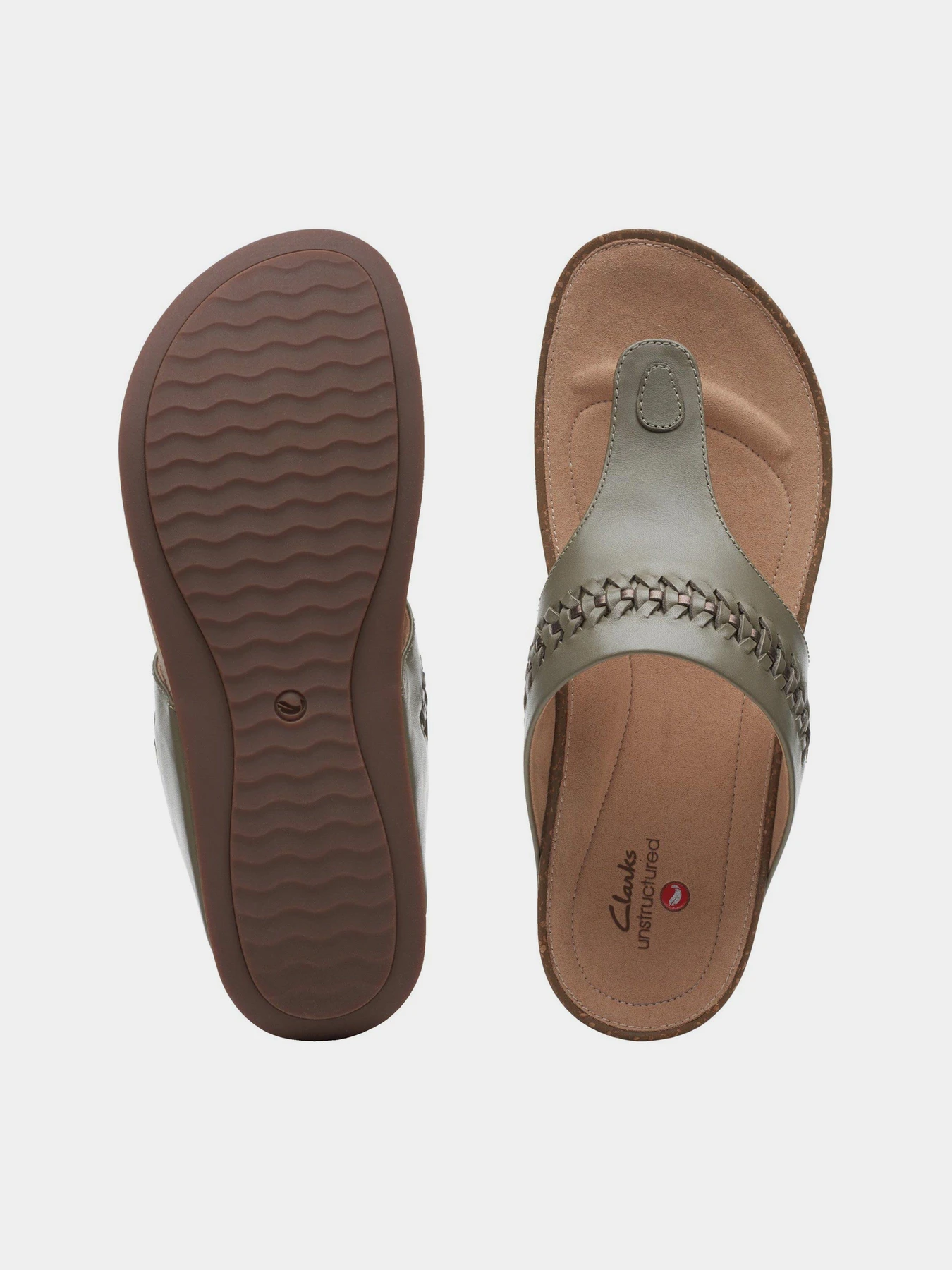 Шлёпанцы Clarks модель 26150251 Шлёпанцы Clarks модель 26150251 Фото