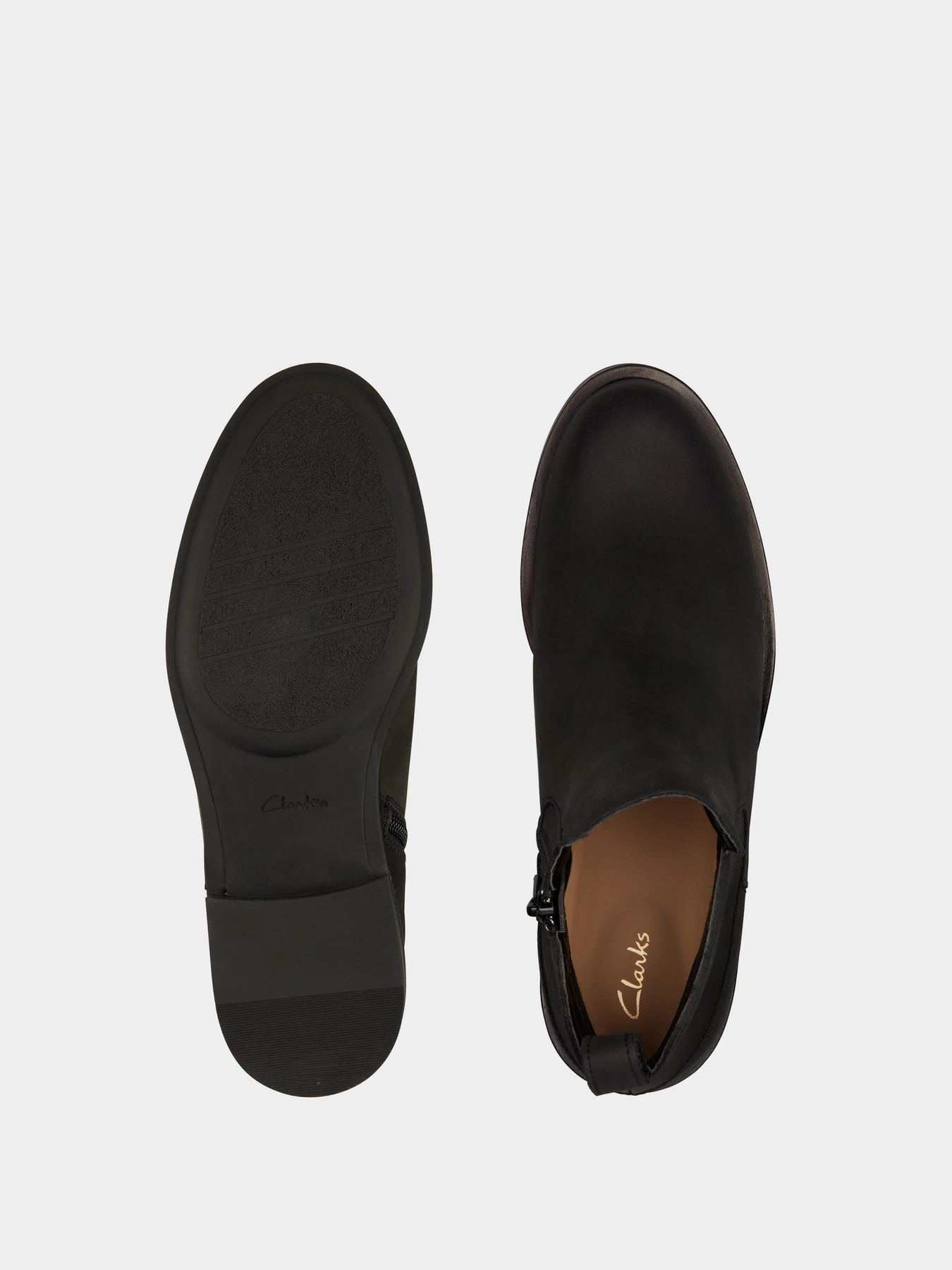 Ботинки и сапоги Clarks Memi Zip модель 26161654 Ботинки и сапоги Clarks Memi Zip модель 26161654 Фото