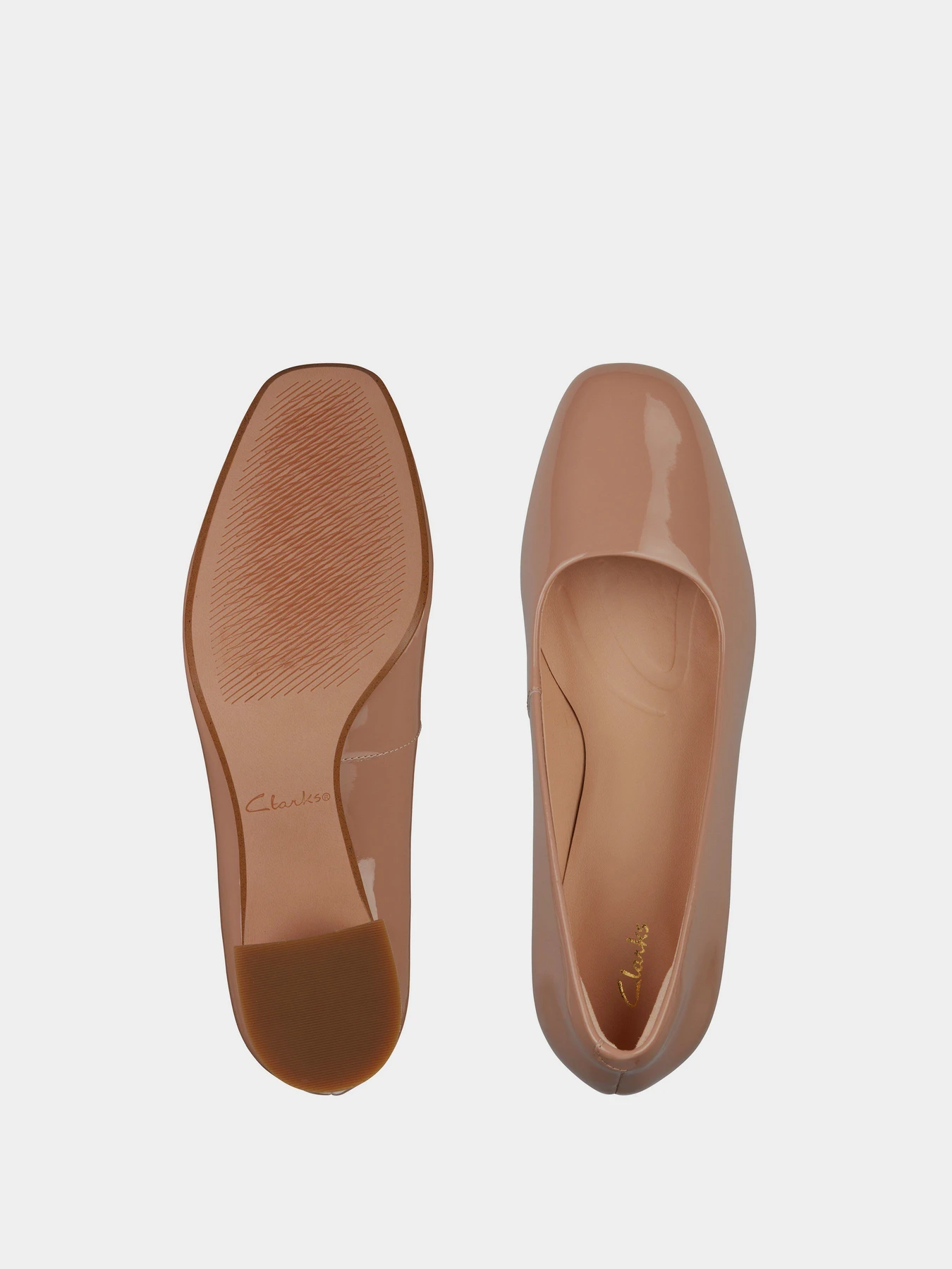 Туфли и лоферы Clarks Sheer55 Court модель 26161690 Фото
