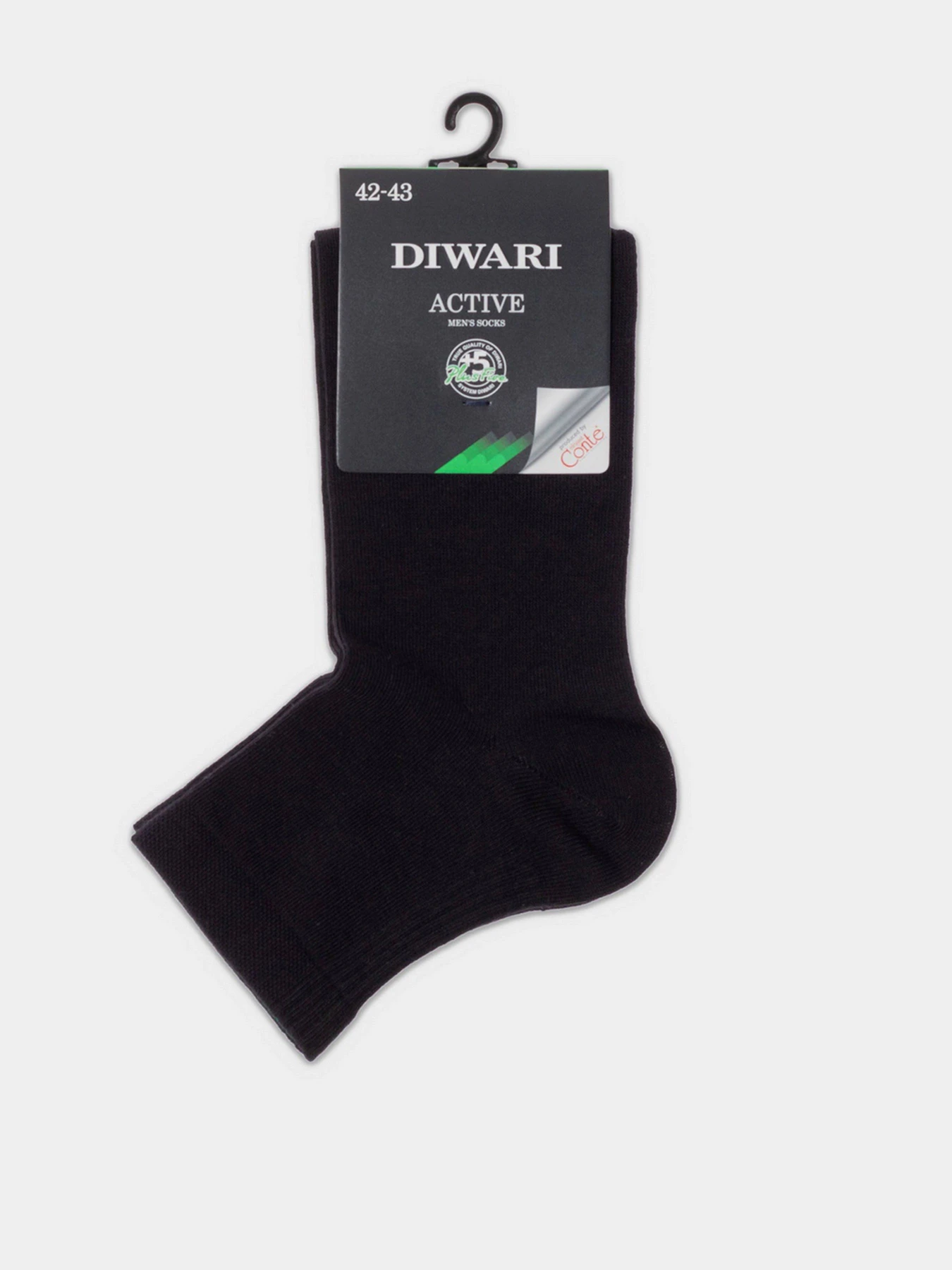 Носки и гольфы DiWaRi модель 20С-138СП 148 чорний Носки и гольфы DiWaRi модель 20С-138СП 148 чорний Фото