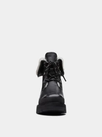 Ботинки и сапоги Clarks Orianna Turn Dark Olive Warmlined модель 26167879 Фото