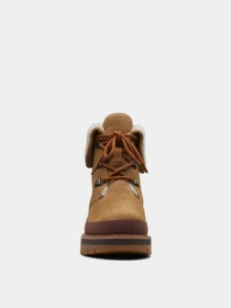 Ботинки и сапоги Clarks Orianna Turn Dark Olive Warmlined модель 26167886 Фото