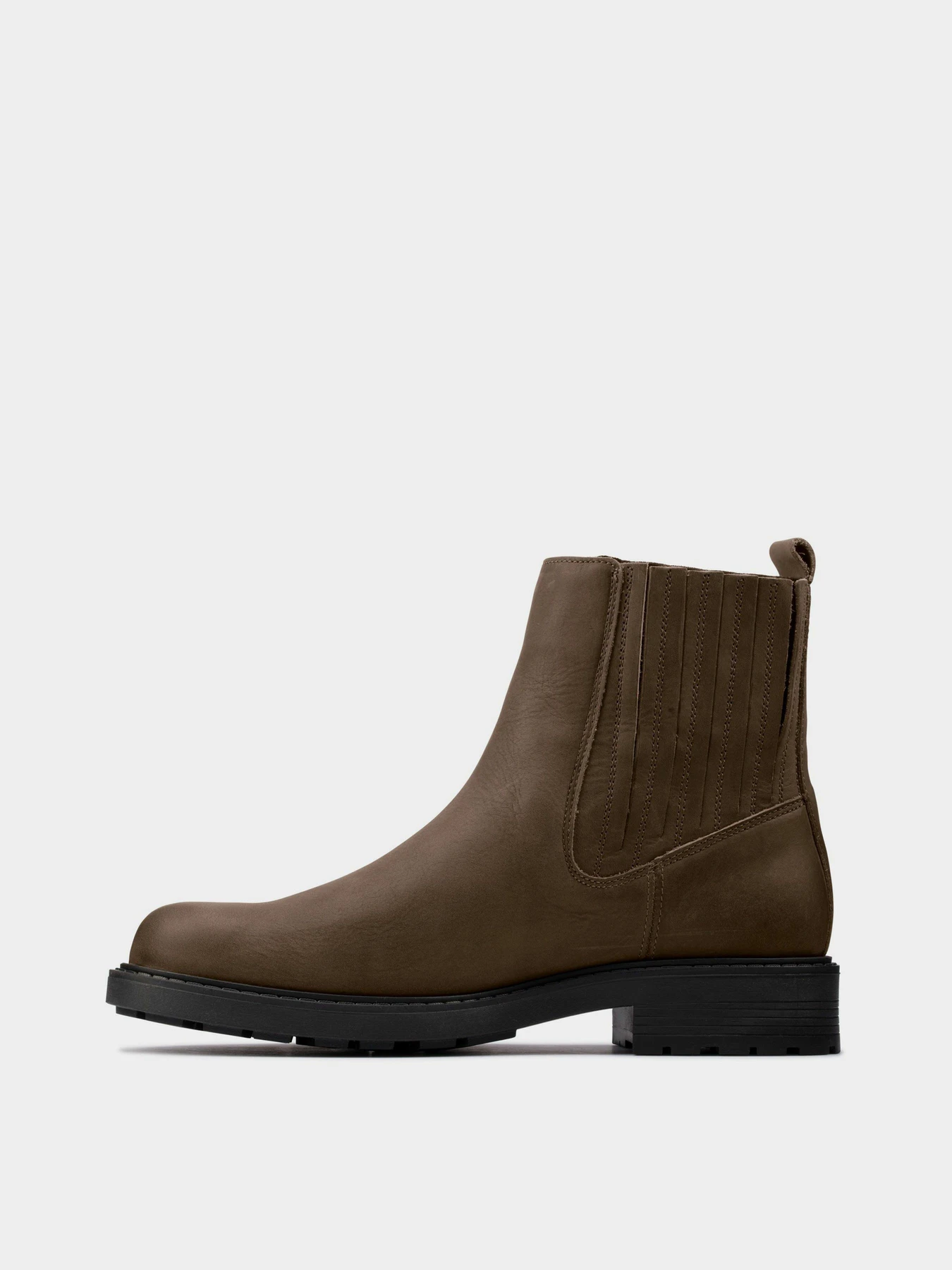 Черевики та чоботи Clarks Orinoco2 Mid Taupe Oily Lea модель 26167963 Черевики та чоботи Clarks Orinoco2 Mid Taupe Oily Lea модель 26167963 Фото