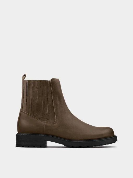 Черевики та чоботи Clarks  Orinoco2 Mid Taupe Oily Lea модель 26167963 Фото
