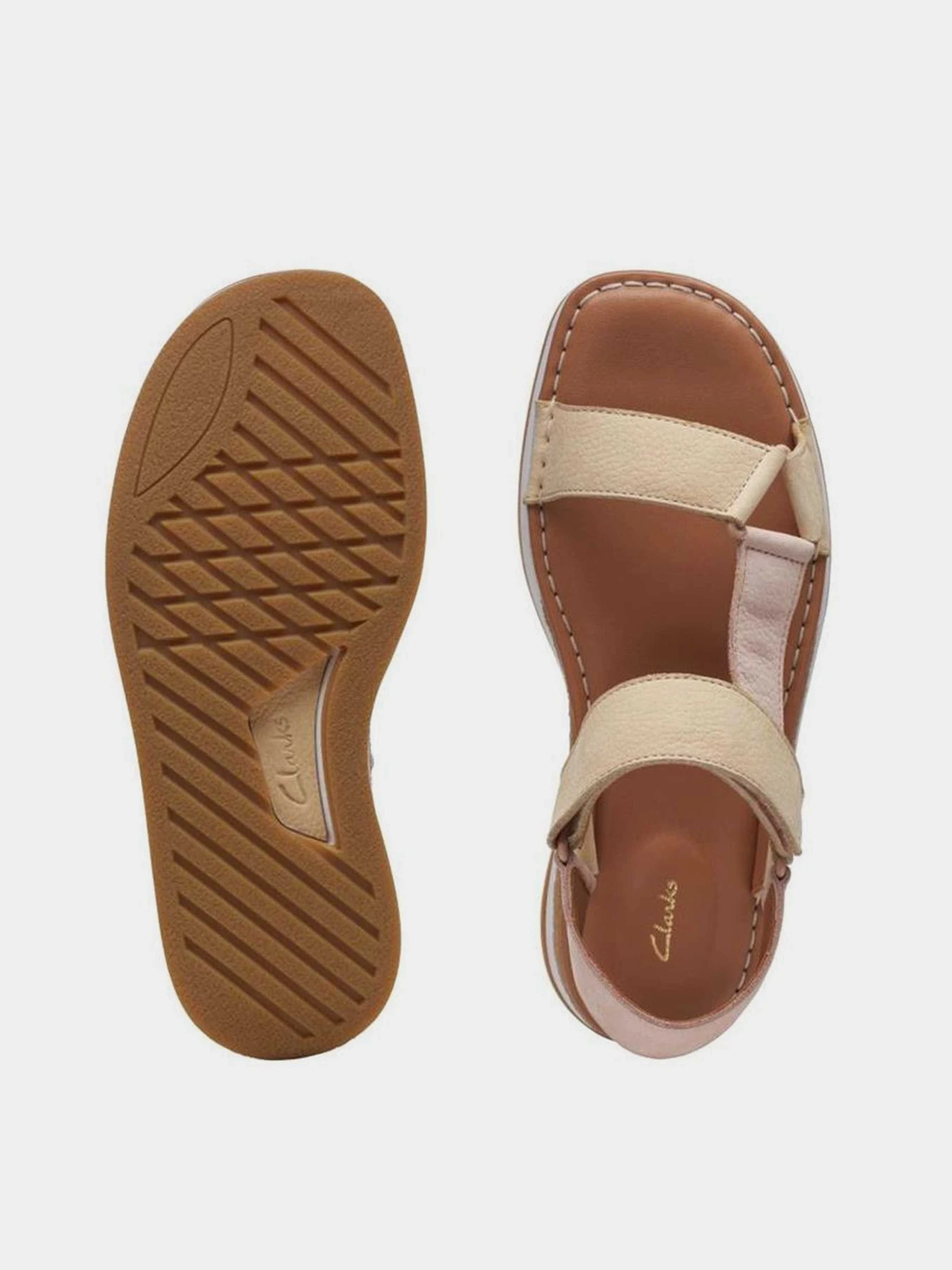 Сандалии Clarks Leather CraftSun Sport модель 26170447 Фото