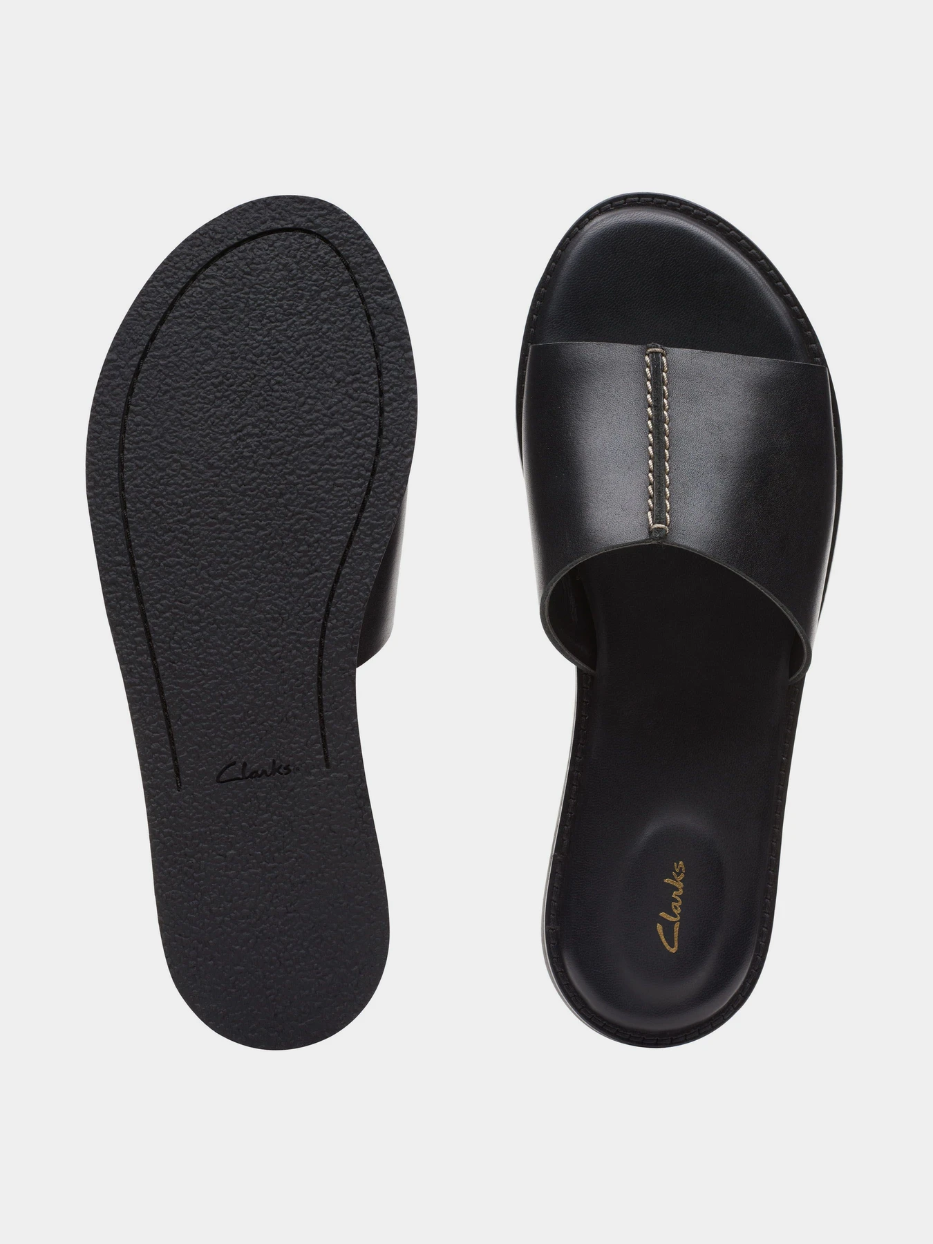 Шлёпанцы Clarks Karsea модель 26166800 Фото