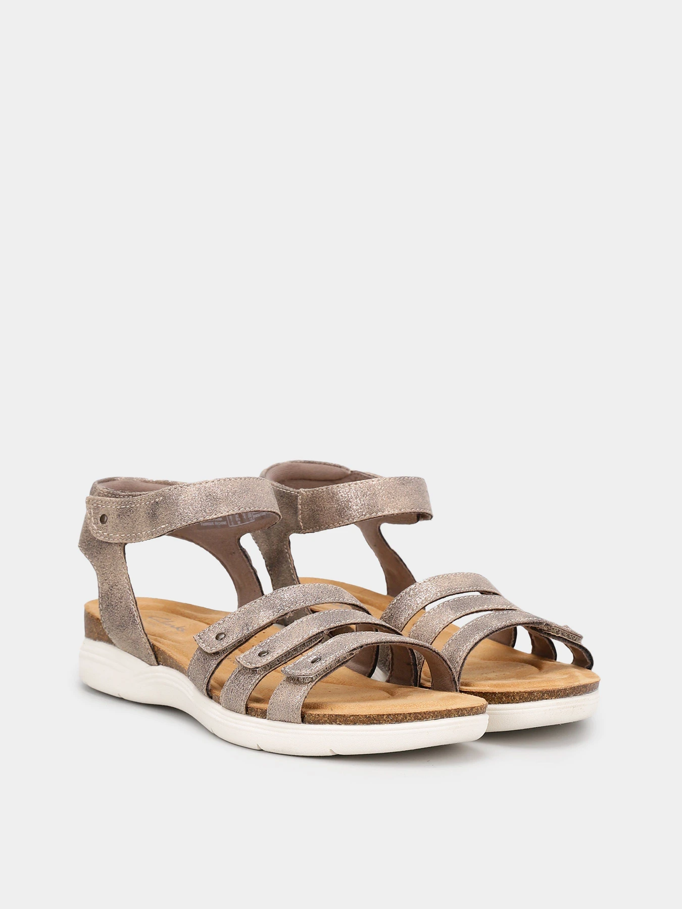 Сандалии Clarks April Dove Platinum модель 26170509 Сандалии Clarks April Dove Platinum модель 26170509 Фото