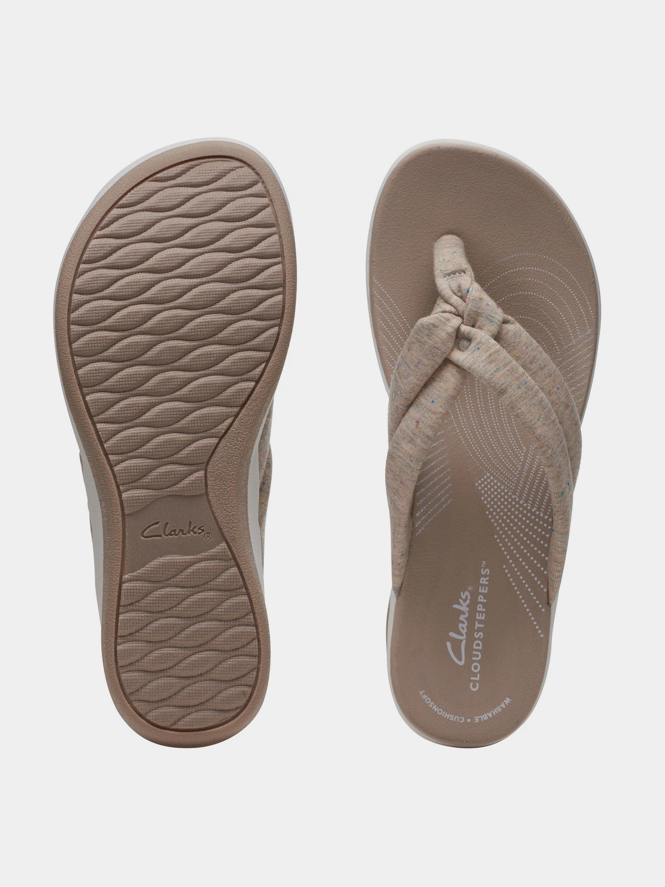 Шльопанці Clarks Arla Kaylie 2 Sand модель 26172471 Шльопанці Clarks Arla Kaylie 2 Sand модель 26172471 Фото