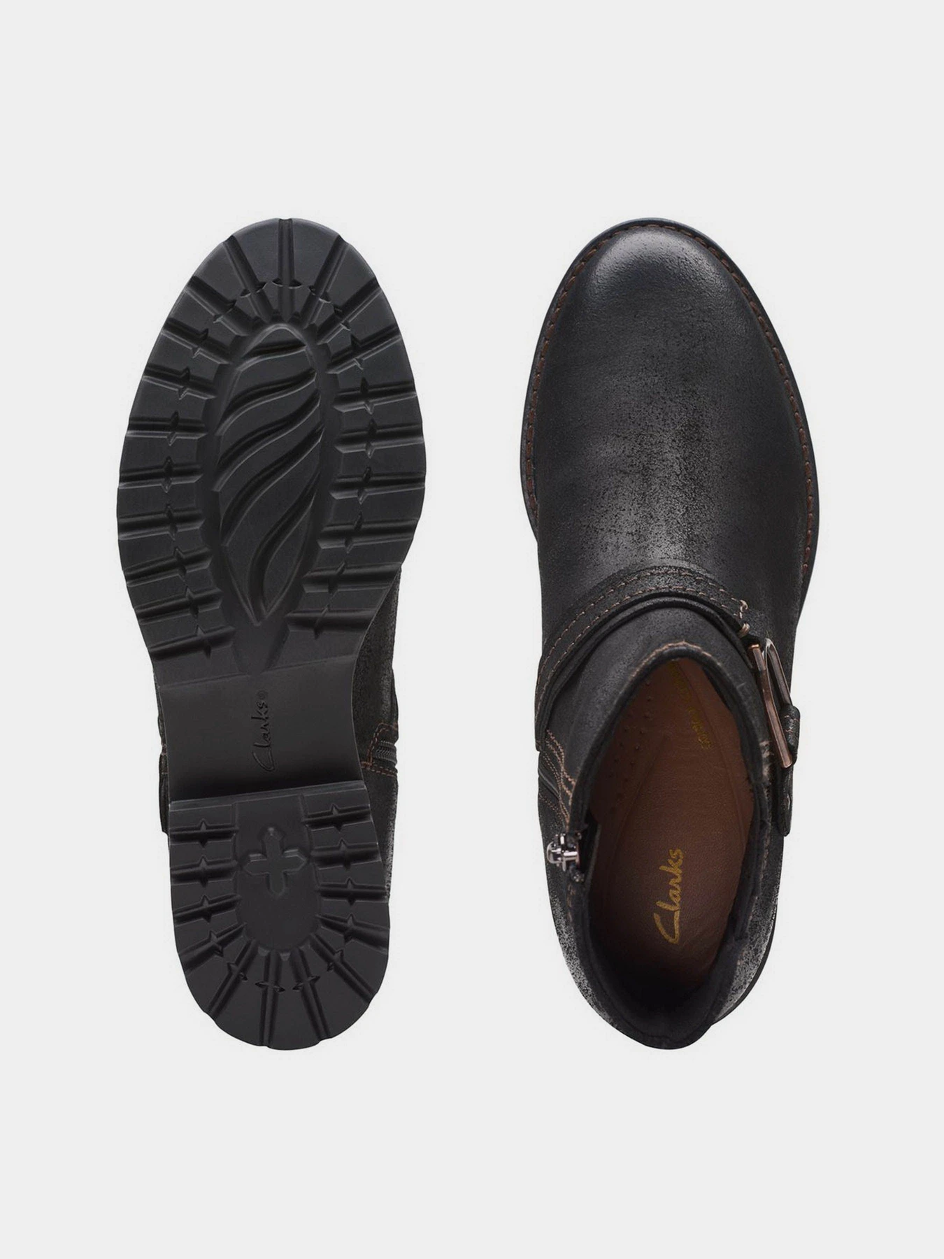 Ботинки и сапоги Clarks Clarkwell Flat модель 26174952 Ботинки и сапоги Clarks Clarkwell Flat модель 26174952 Фото