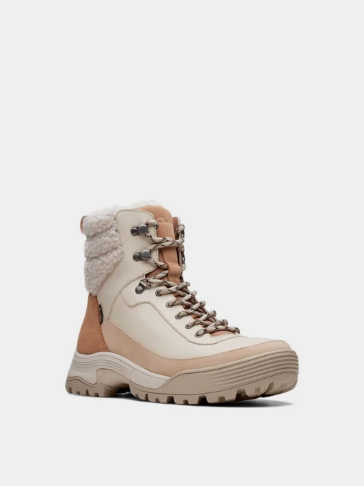 Шкіряні Жіночі Черевики Clarks ATL Hike Top GTX фото 2