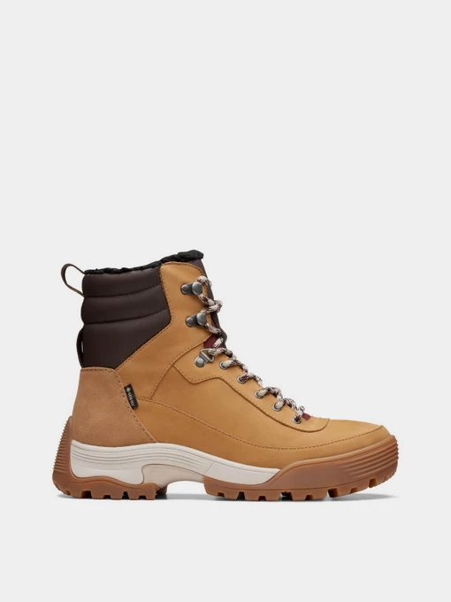 Ботинки и сапоги Clarks ATL Hike Top GTX Tan WLined Leather модель 26173824 Фото