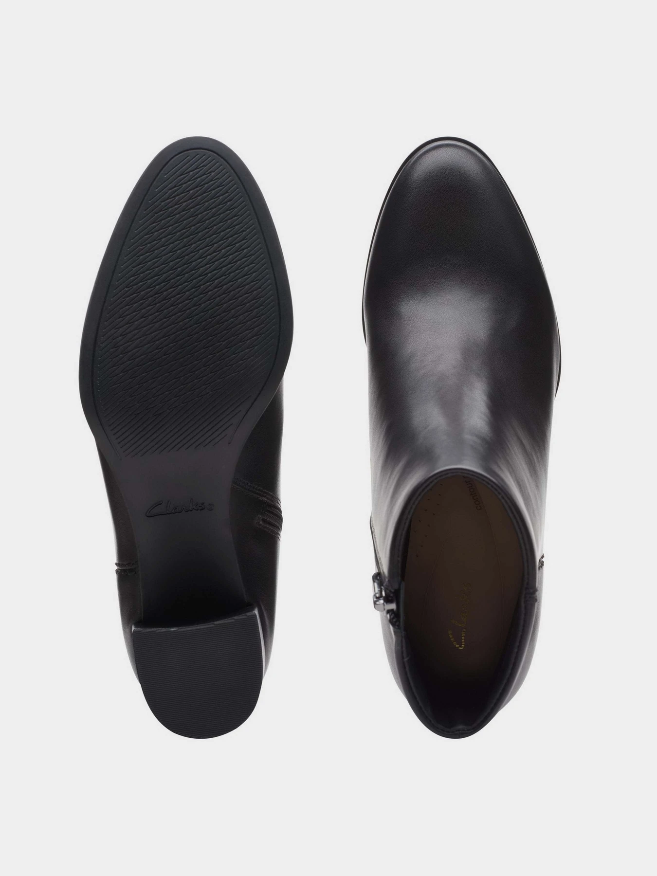 Ботинки и сапоги Clarks Freva55 Zip модель 26174797 Ботинки и сапоги Clarks Freva55 Zip модель 26174797 Фото