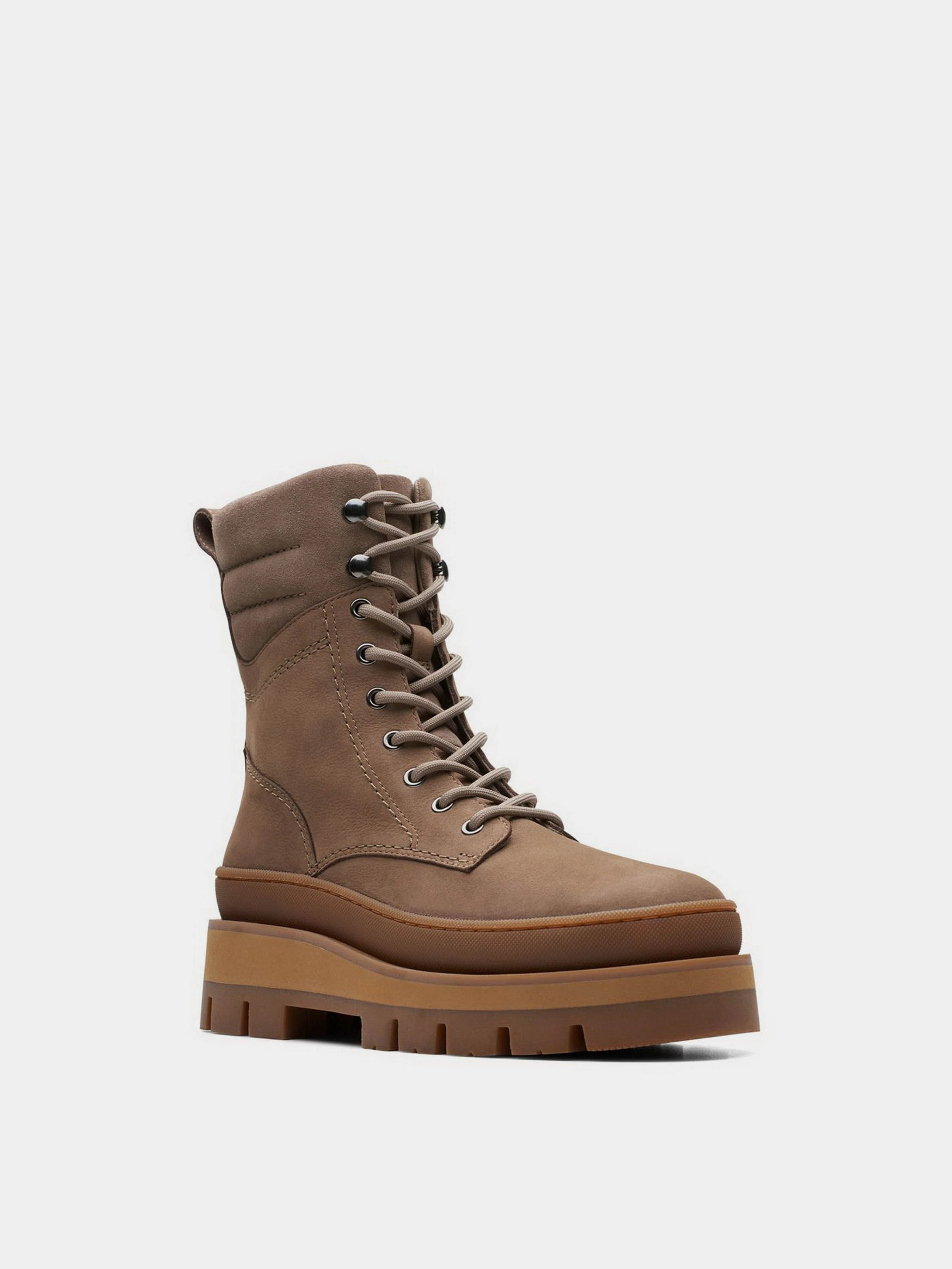 Нубукові Жіночі Черевики Clarks Orianna2 Hike фото 2
