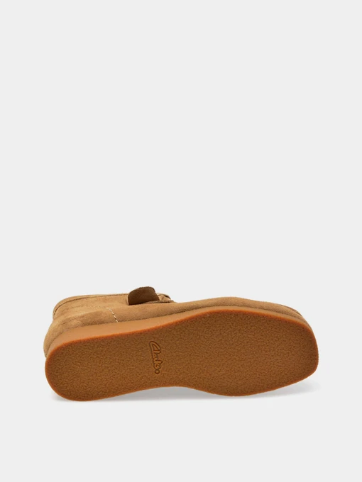 Замшеві Жіночі Черевики Clarks Wallabee Evo фото 2