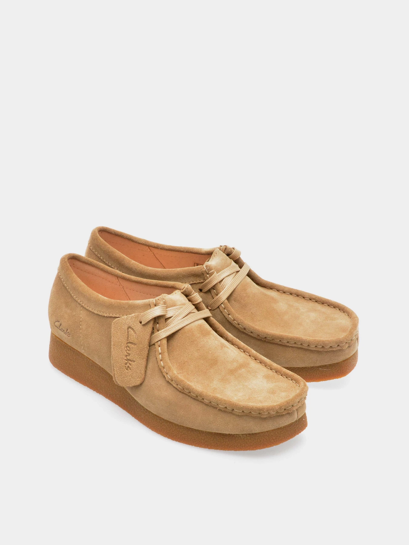 Ботинки и сапоги Clarks Wallabee модель 26174747 Ботинки и сапоги Clarks Wallabee модель 26174747 Фото