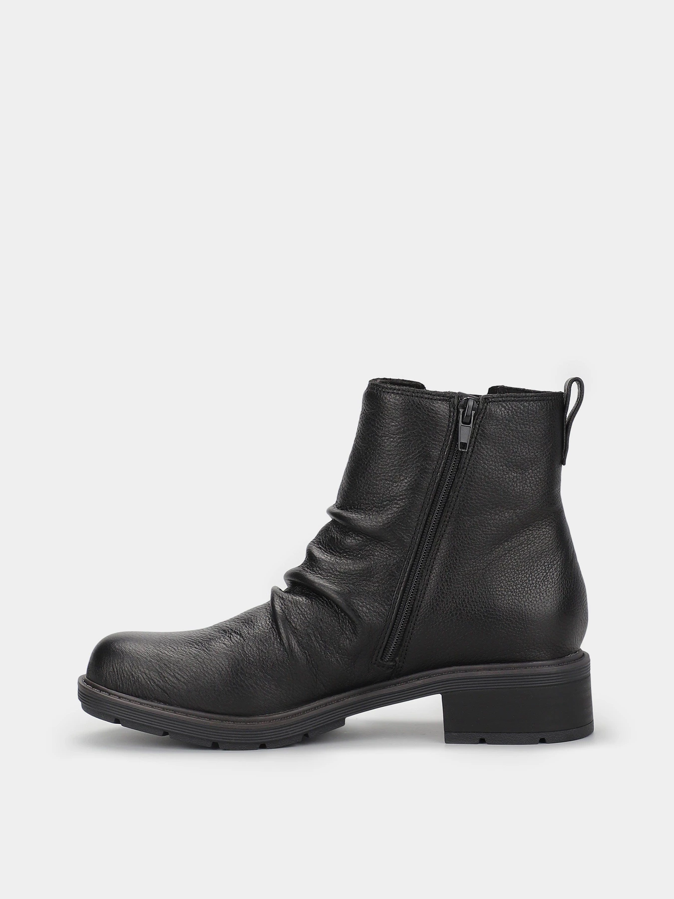 Ботинки и сапоги Clarks Hearth Rose Black Leather модель 26174243 Ботинки и сапоги Clarks Hearth Rose Black Leather модель 26174243 Фото
