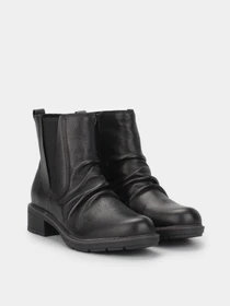 Ботинки и сапоги Clarks Hearth Rose Black Leather модель 26174243 Фото