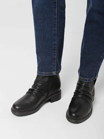 Ботинки и сапоги Clarks Hearth Rose Black Leather модель 26174243 Фото