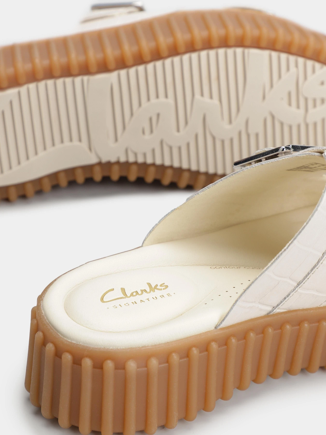 Шлёпанцы Clarks Torhill Slide модель 26176430 Фото