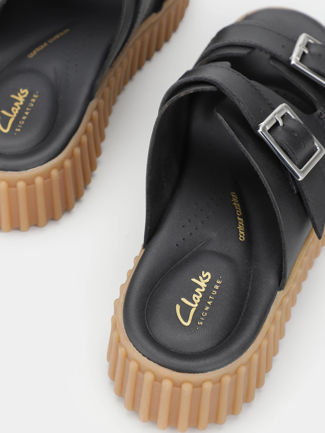 Шлёпанцы Clarks Torhill Slide модель 26176428 Фото