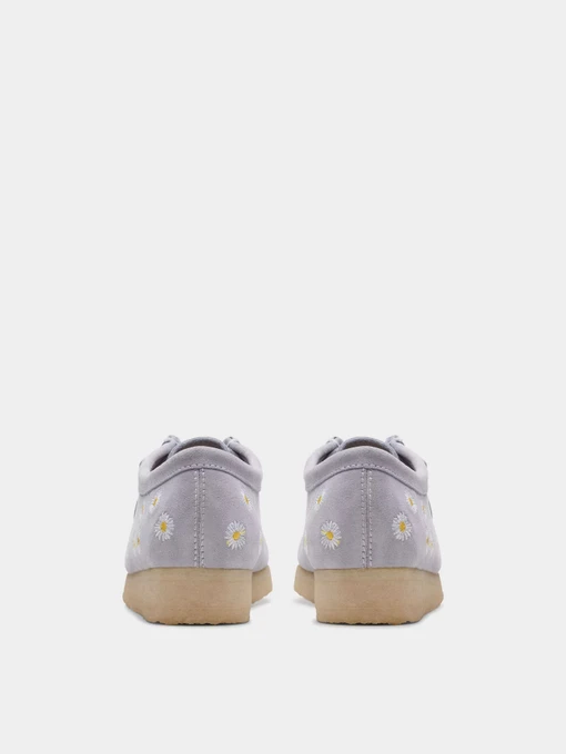 Замшеві Жіночі Черевики Clarks Wallabee фото 3