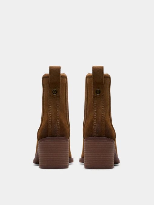 Замшеві Жіночі Ботильйони Clarks Chamberly Top фото 2