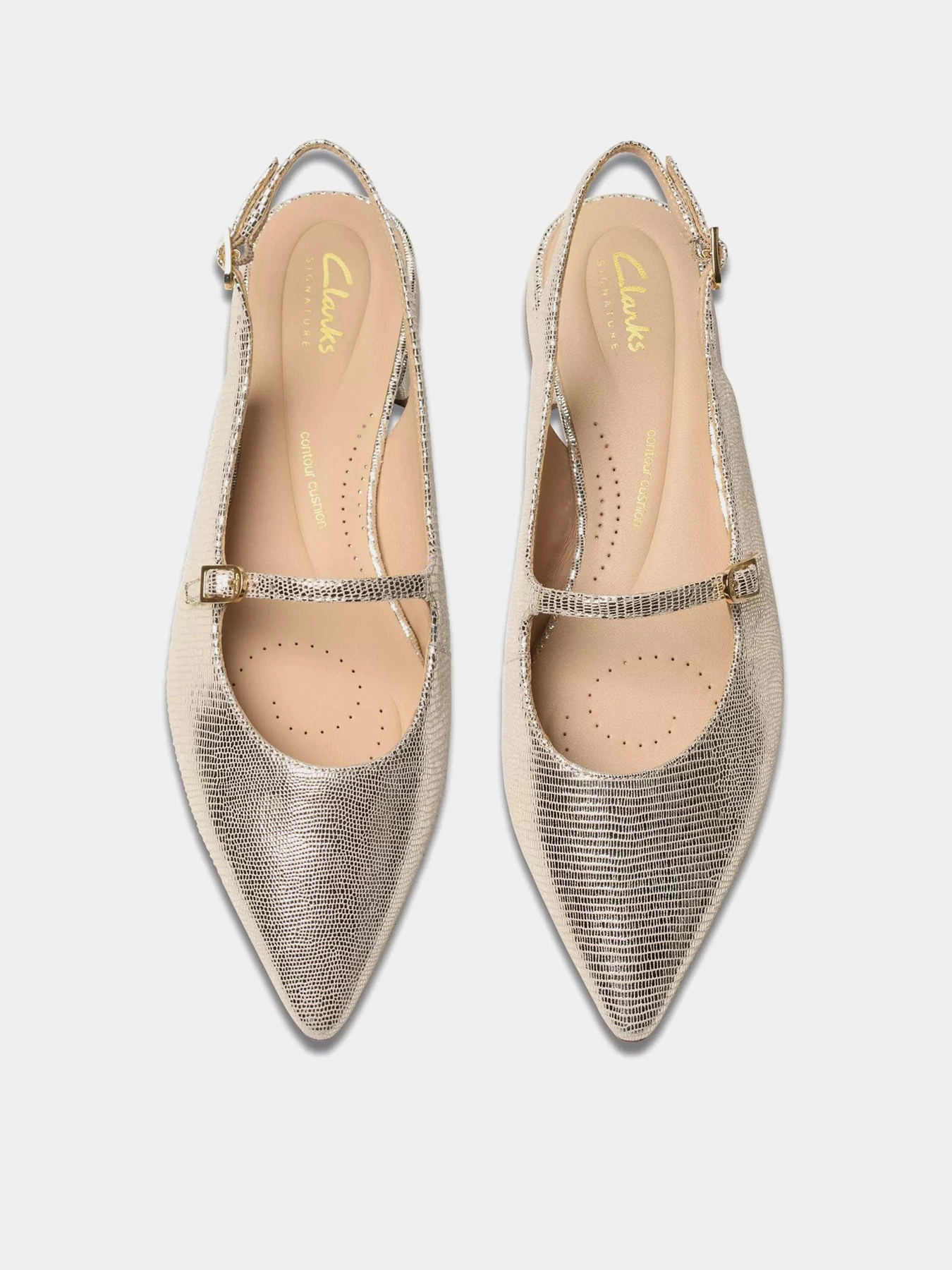 Шлёпанцы Clarks Sensa 15 Shine модель 26181315 Фото