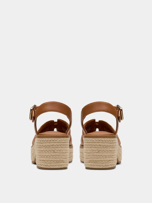Шкіряні Жіночі Босоніжки Clarks Coledale Strap фото 3