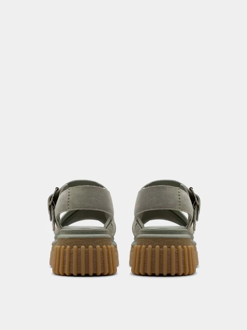 Замшеві Жіночі Босоніжки Clarks Evamar Wish фото 3