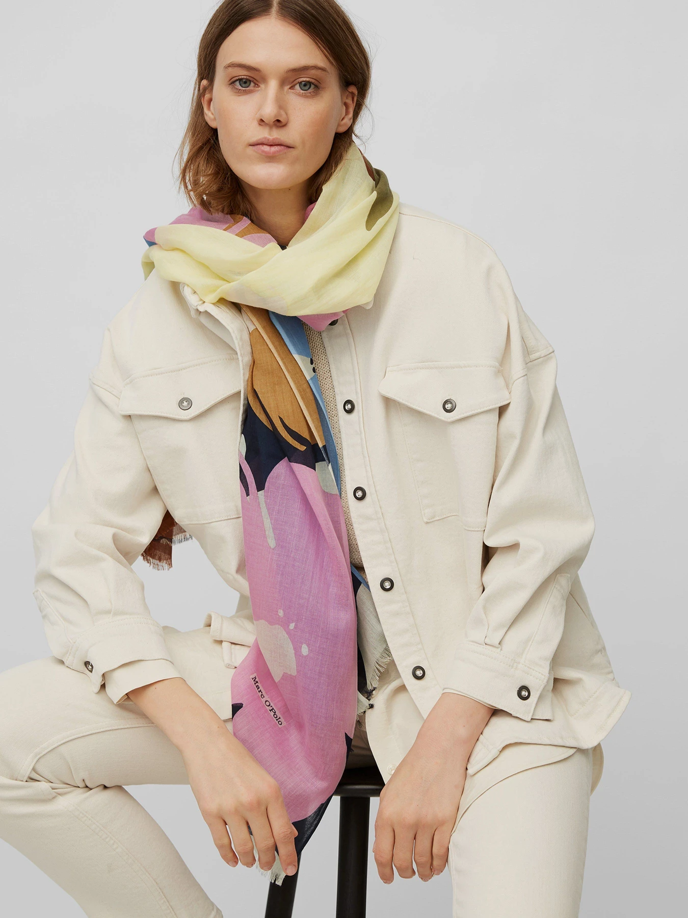 Шарфи та хустки Marc O’Polo модель 102819502343-F48 Шарфи та хустки Marc O’Polo модель 102819502343-F48 Фото