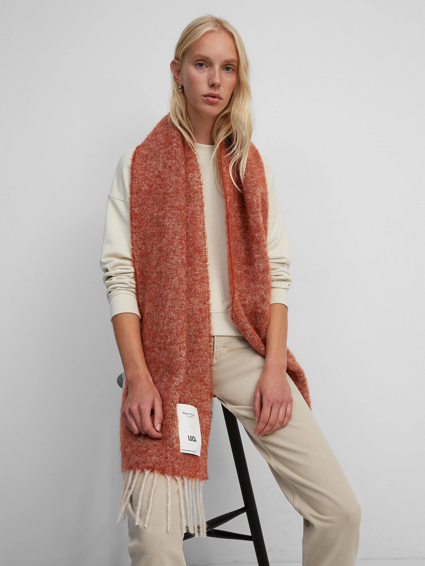 Шарфы и платки Marc O’Polo модель 110810902133-Z37 Шарфы и платки Marc O’Polo модель 110810902133-Z37 Фото