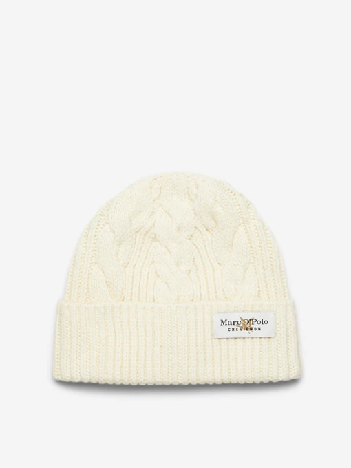 Шапки и кепки Marc O’Polo Mo'P X Chevignon Cable Knit Beanie модель 308614601075-156 Фото