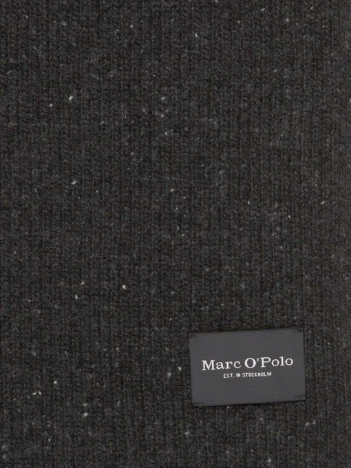 Marc O’Polo Шарф колір темно-сірий фото 3