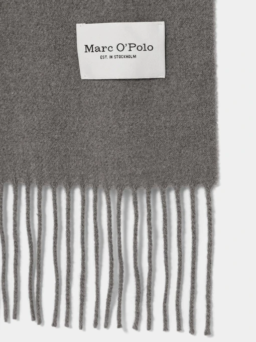 Marc O’Polo Шарф колір сірий фото 3