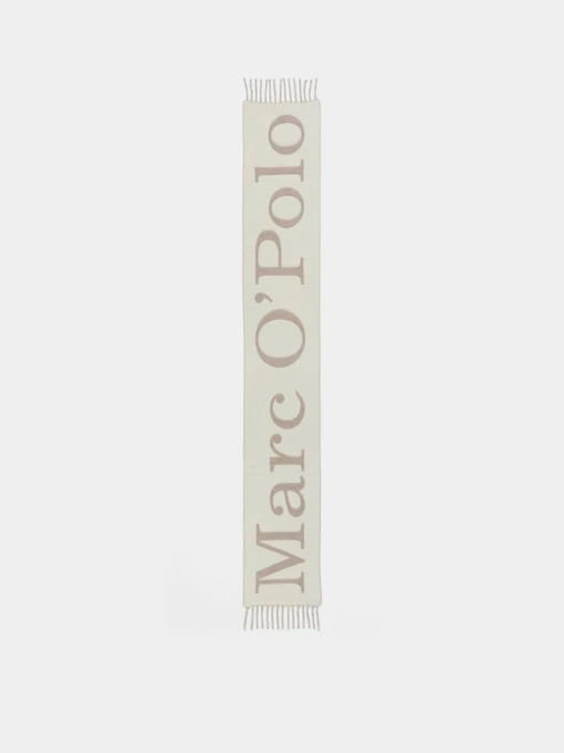 Marc O’Polo Шарф колір бежевий фото 2