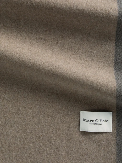 Marc O’Polo Шарф колір бежевий фото 3