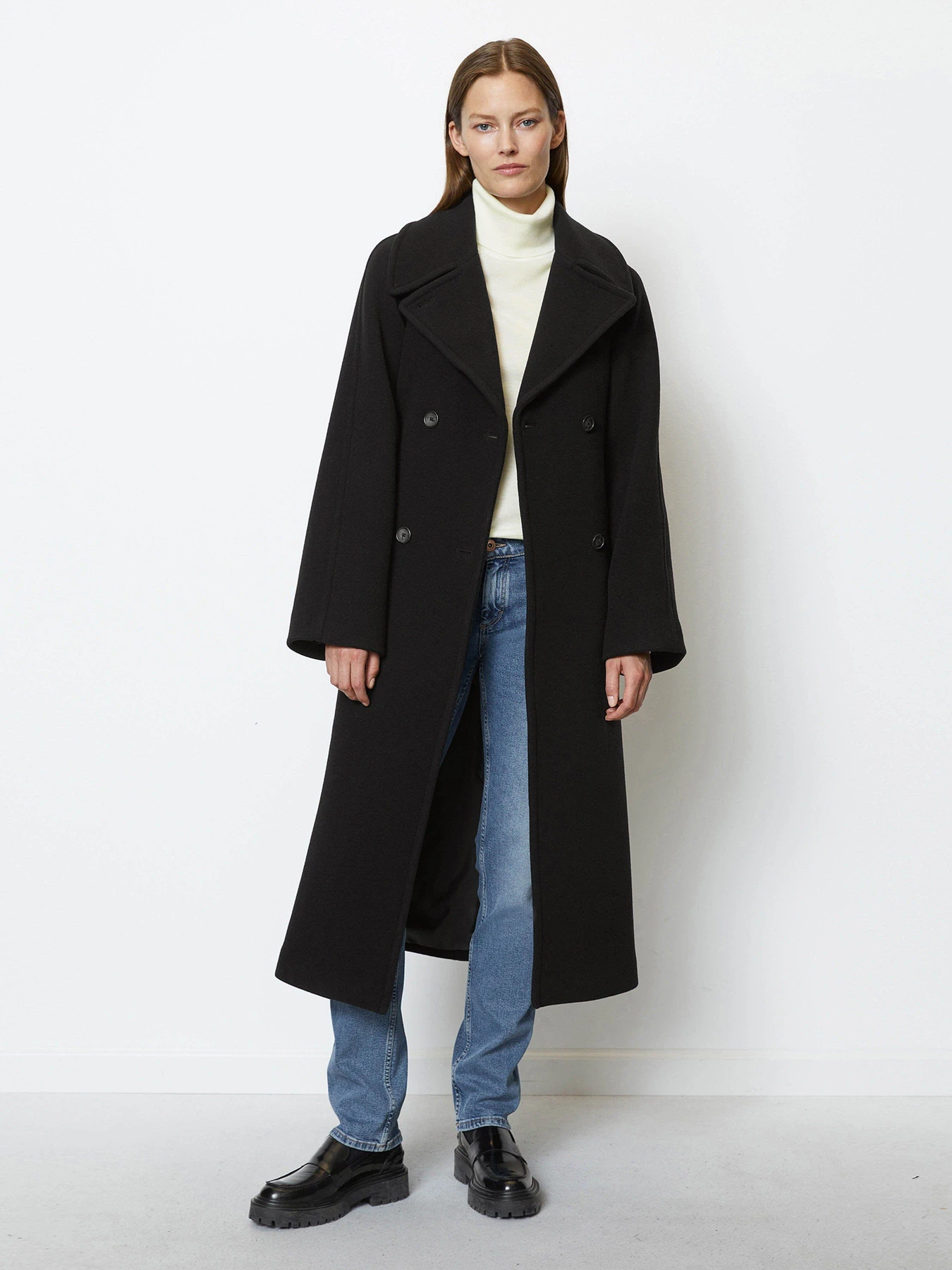 Пальто и плащи Marc O’Polo модель 309009071107-990 Пальто и плащи Marc O’Polo модель 309009071107-990 Фото