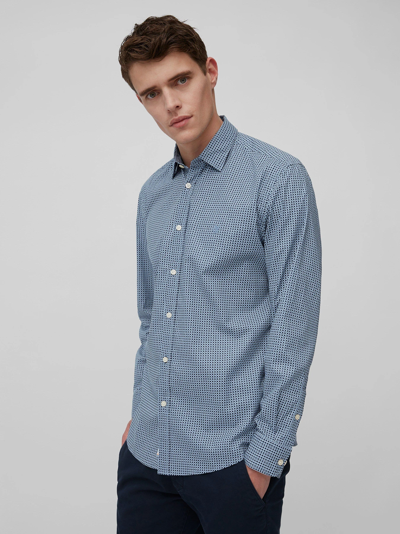 Сорочки Marc O’Polo модель 121727542418-C85 Сорочки Marc O’Polo модель 121727542418-C85 Фото