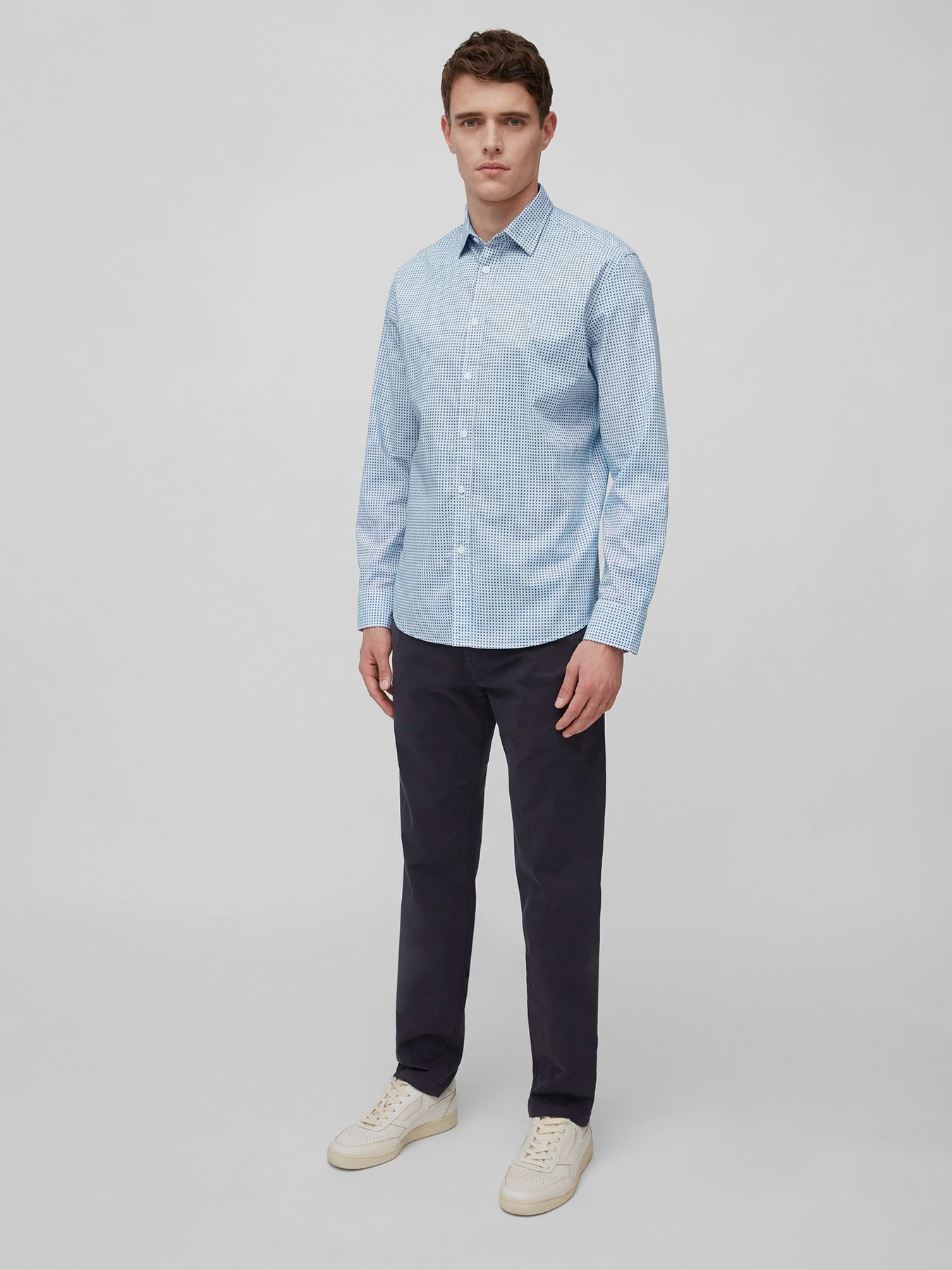 Сорочки Marc O’Polo модель 121727542418-L81 Сорочки Marc O’Polo модель 121727542418-L81 Фото