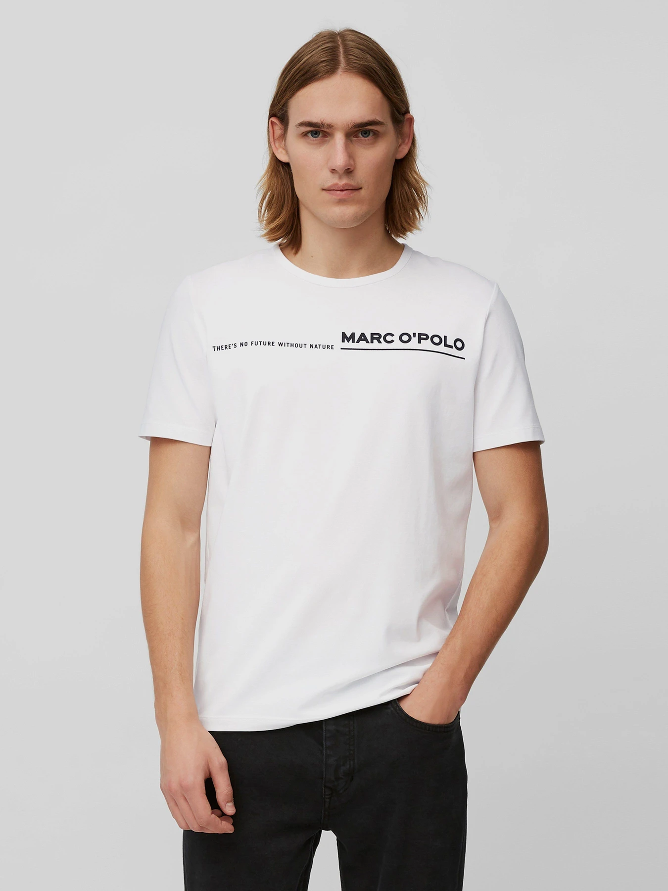 Футболки і поло Marc O’Polo модель 122224051062-100 Футболки і поло Marc O’Polo модель 122224051062-100 Фото