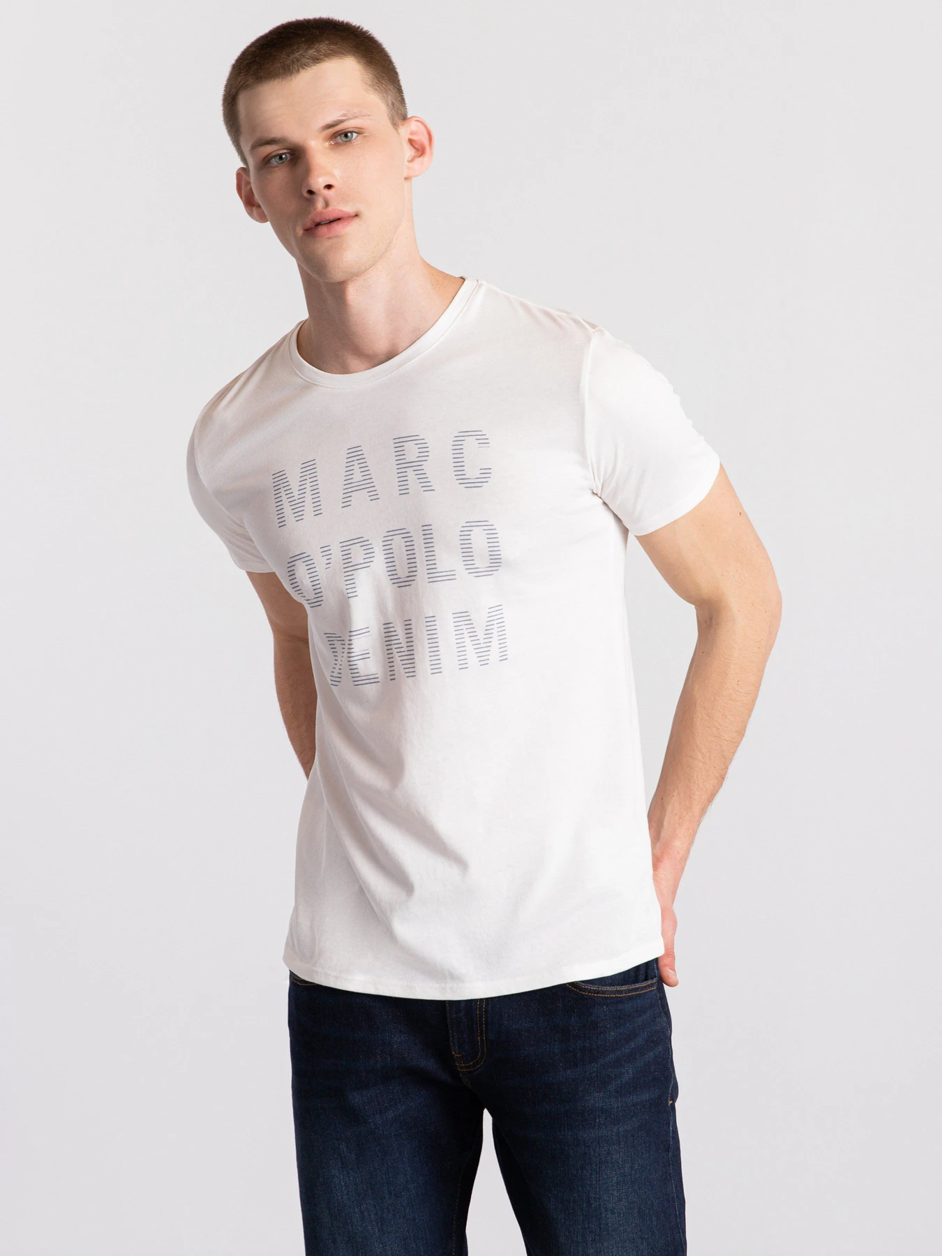 Футболки и поло Marc O’Polo DENIM модель B61232351042-U12 Футболки и поло Marc O’Polo DENIM модель B61232351042-U12 Фото