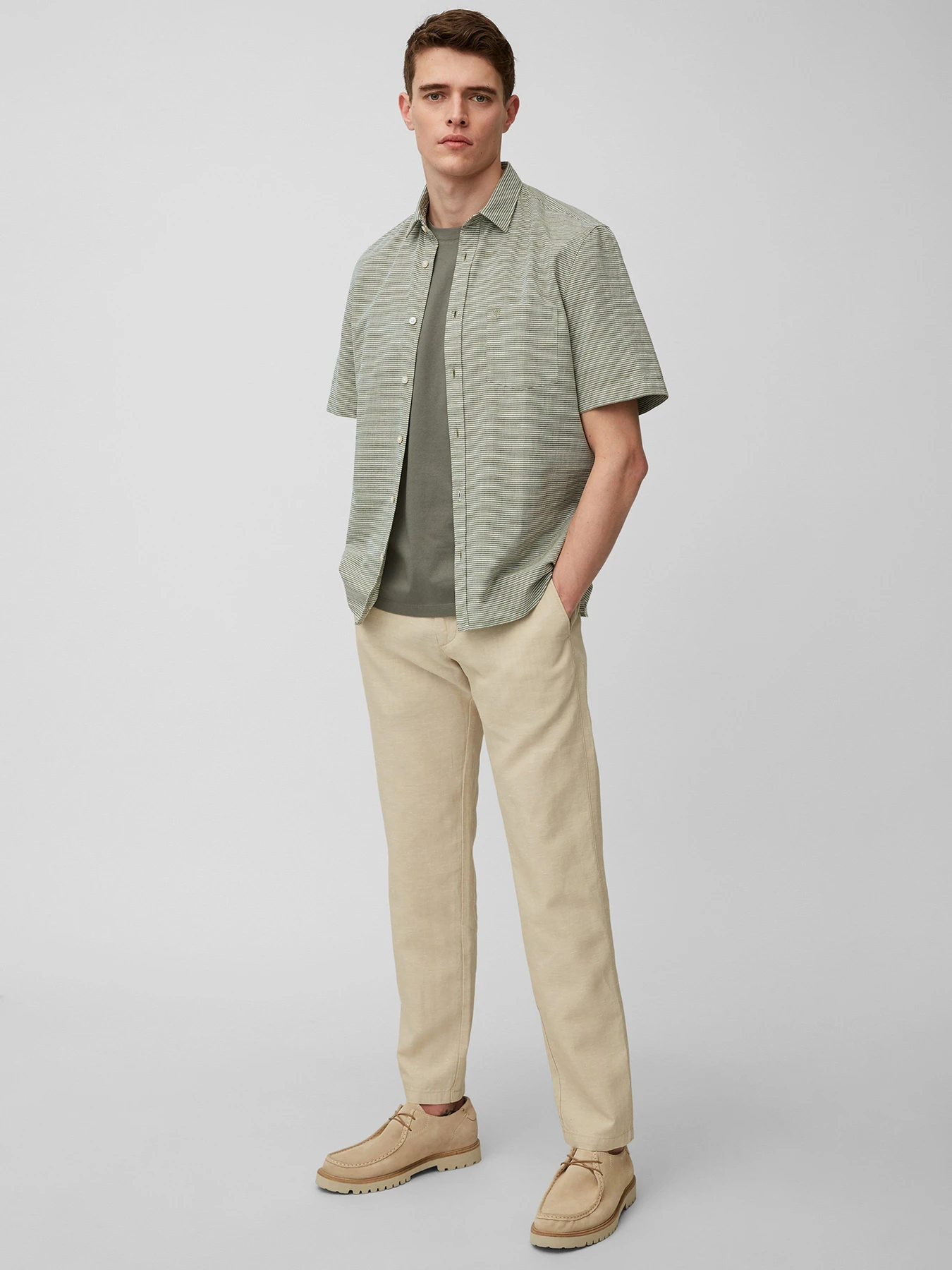 Сорочки Marc O’Polo модель 123727641030-X41 Сорочки Marc O’Polo модель 123727641030-X41 Фото