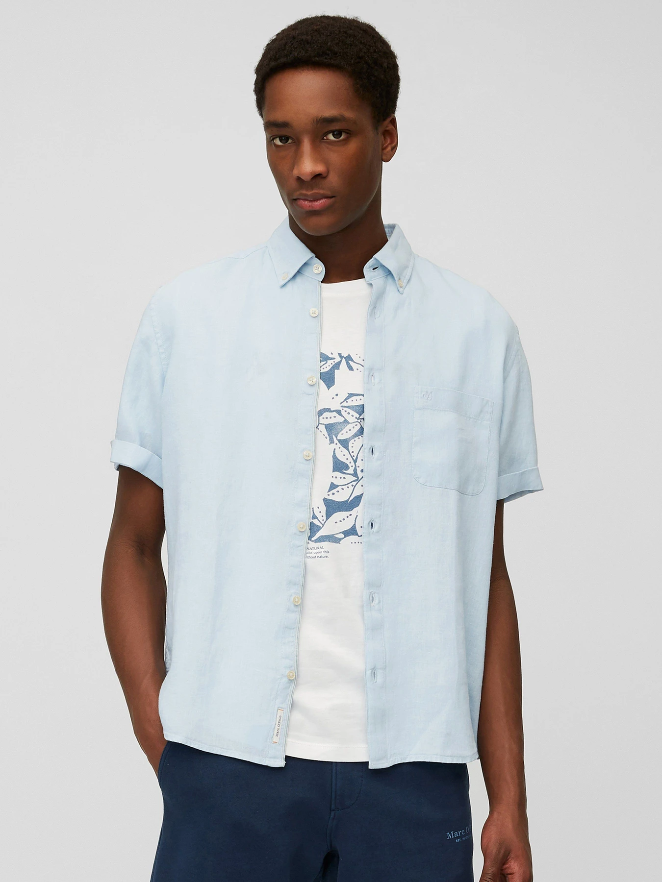 Сорочки Marc O’Polo модель M23742841014-811 Сорочки Marc O’Polo модель M23742841014-811 Фото
